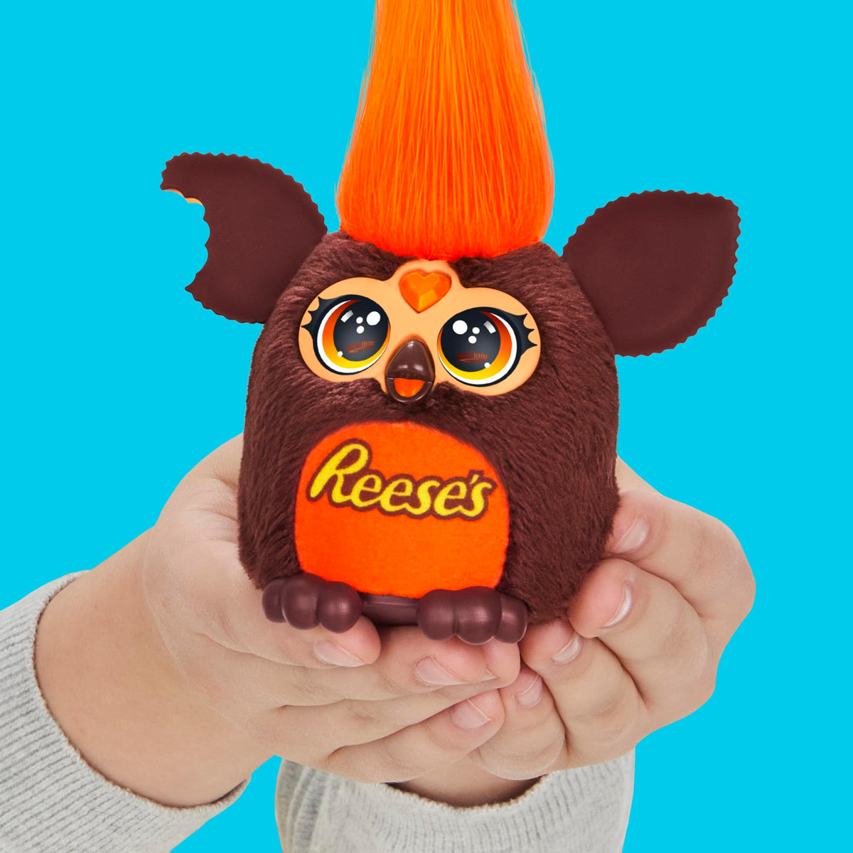 Furby Furblets REESE'S Cup Mini 3-Inch Electronic Plush | Candy Toy for Kids 6+