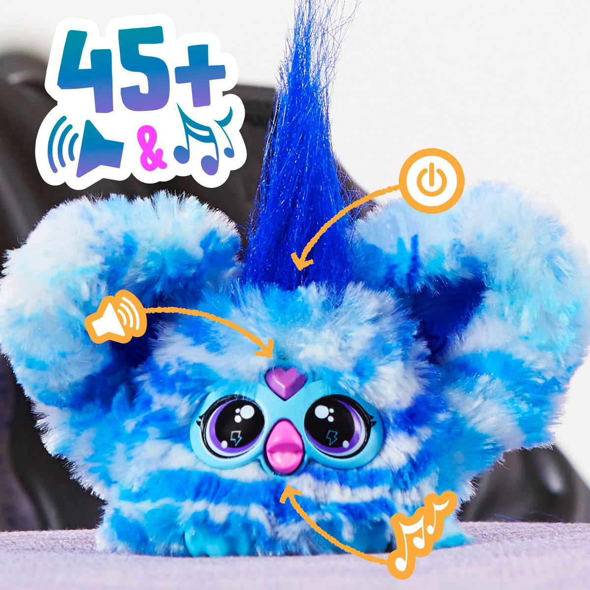 Furby Furblets 2-Pack Pix-Elle & Ooh-Koo – 45+ Sounds Each, Mini Talking Plush Toys | Ages 6+ | Amazon Exclusive