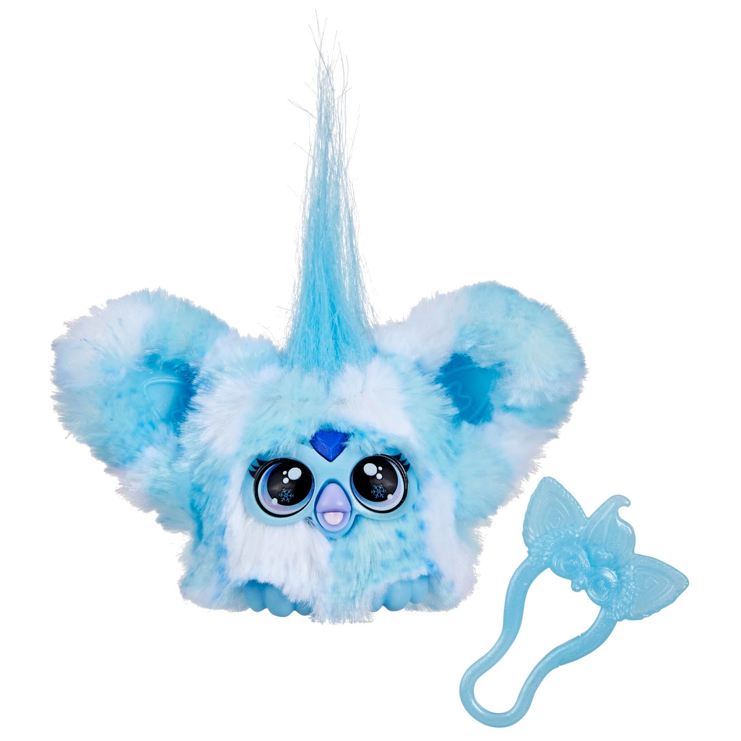 Furby Furblets Sno-Way Holiday Edition Mini Plush – 45+ Sounds, Speaks Furbish, On-the-Go Fun