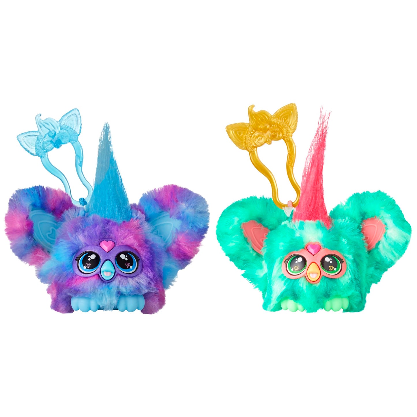 Furby Furblets 2-Pack: Luv-Lee & Mello-Nee Mini Plush with 45+ Sounds