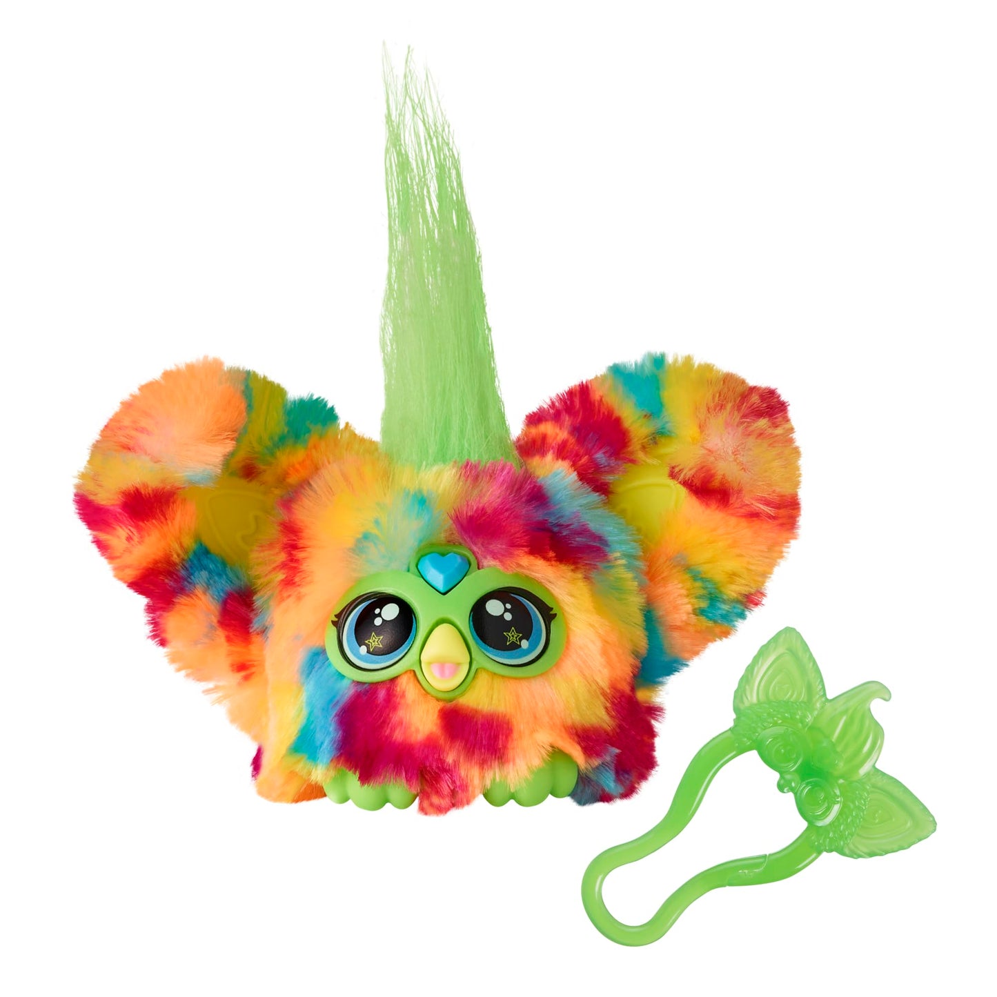 Furby Furblets Pix-Elle Mini Friend – 45+ Sounds, Portable Gamer Plush for Kids