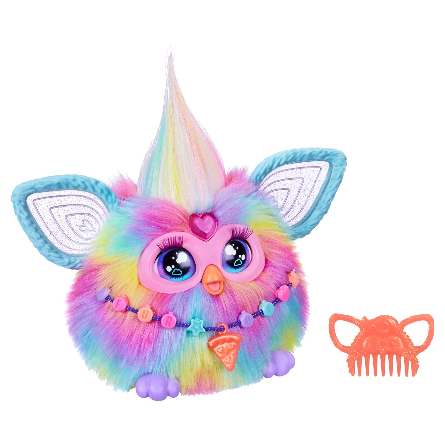 Furby Tie Dye: 15 Fashion Accessories — Interactive Plush with Voice Activated Modes