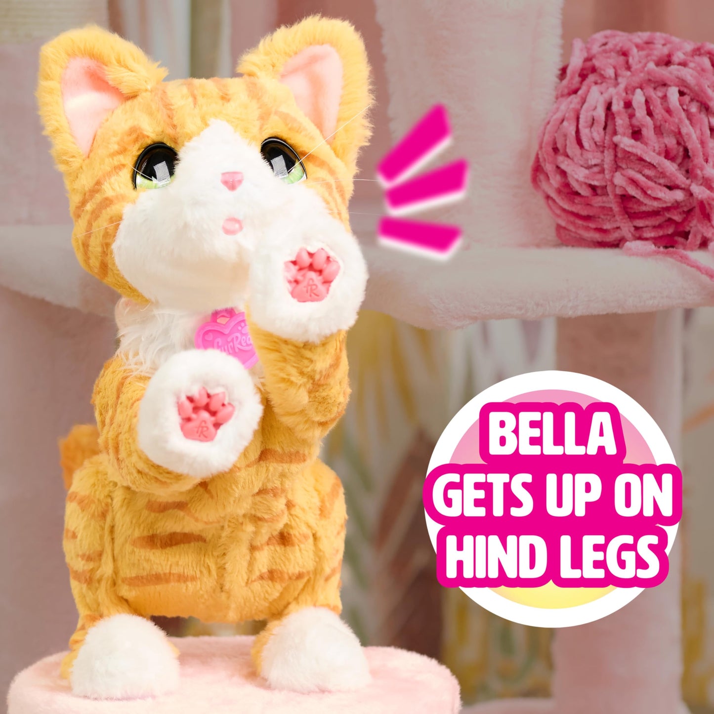 FurReal Bella the Biscuit-Making Kitty — 10-Inch Interactive Cat Toy for Kids 4+
