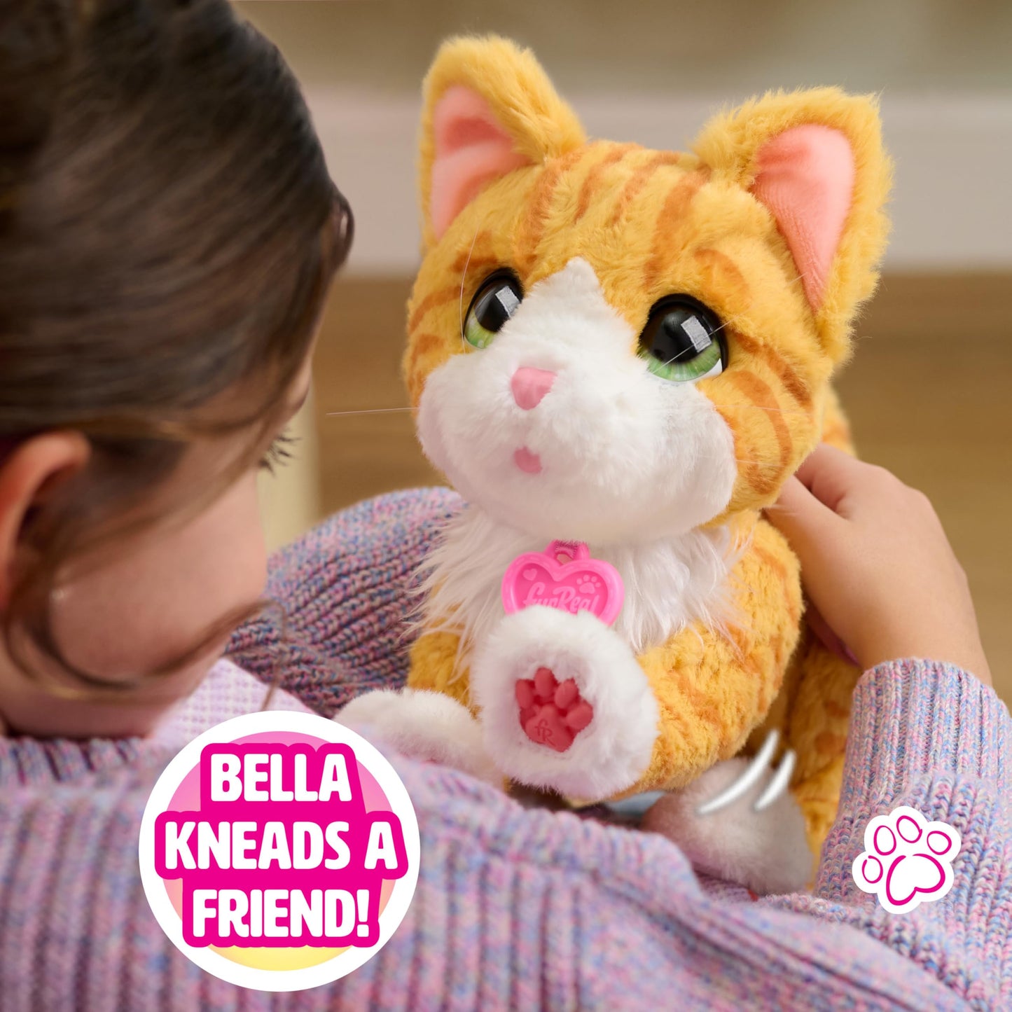 FurReal Bella the Biscuit-Making Kitty — 10-Inch Interactive Cat Toy for Kids 4+