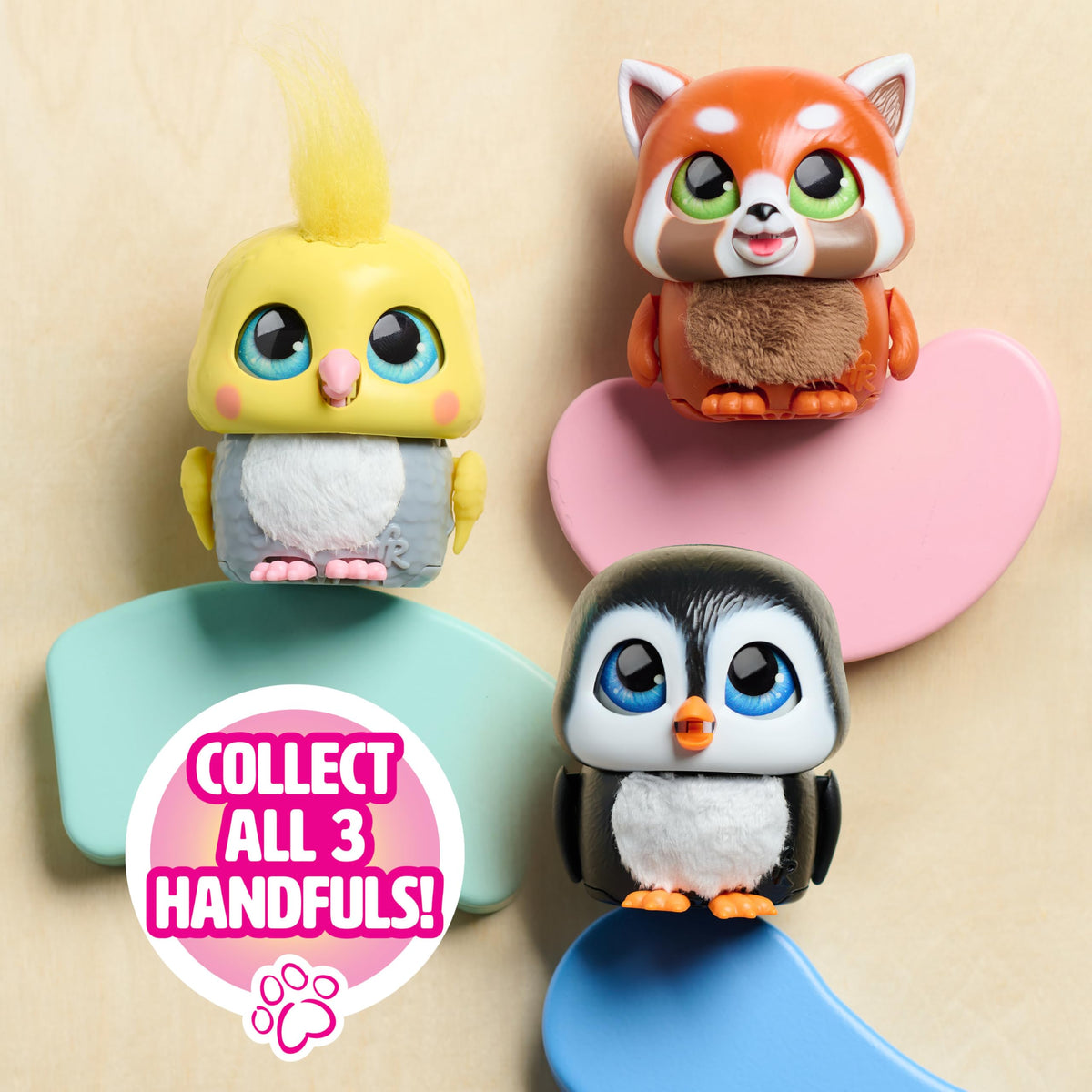 furReal Handfuls Chirps the Cockatoo – 3.5-Inch Interactive Toy for Kids 4+
