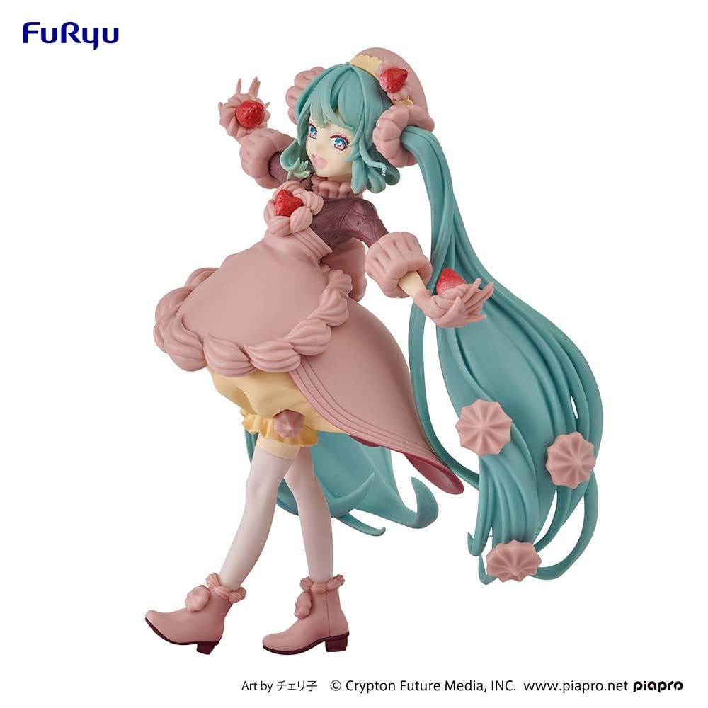Furyu AMU-SHP0553 Hatsune Miku SweetSweets Strawberry Chocolate Figure