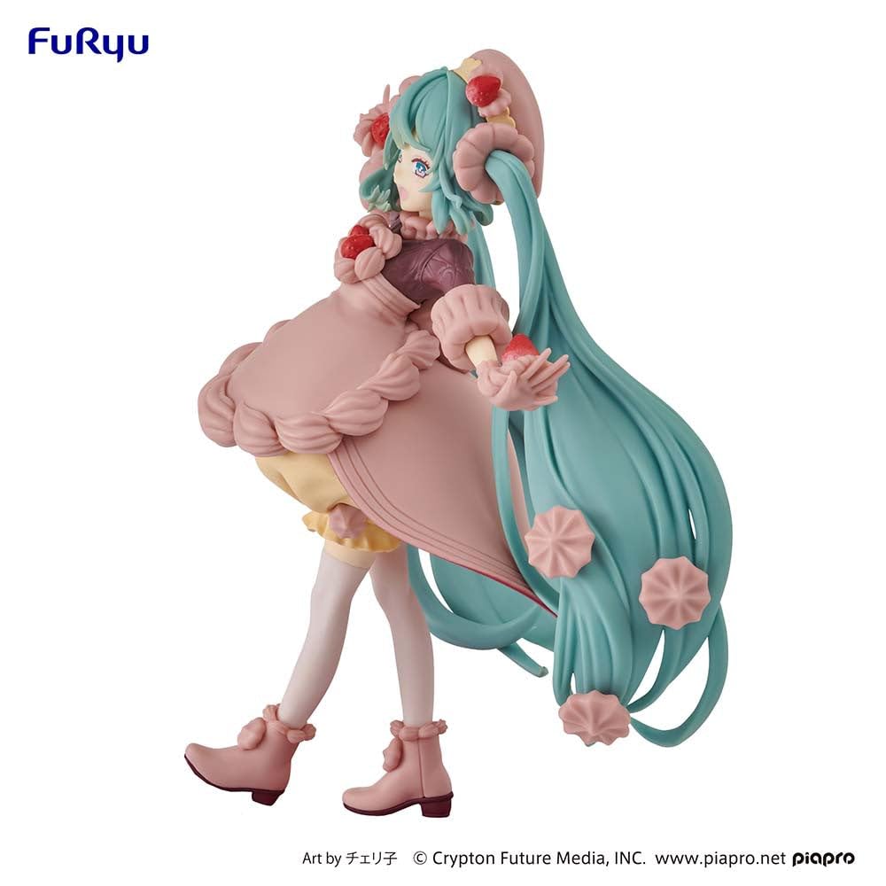 Furyu AMU-SHP0553 Hatsune Miku SweetSweets Strawberry Chocolate Figure