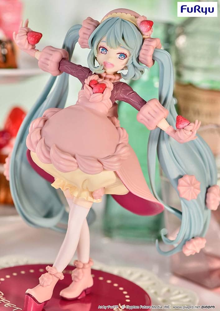 Furyu AMU-SHP0553 Hatsune Miku SweetSweets Strawberry Chocolate Figure