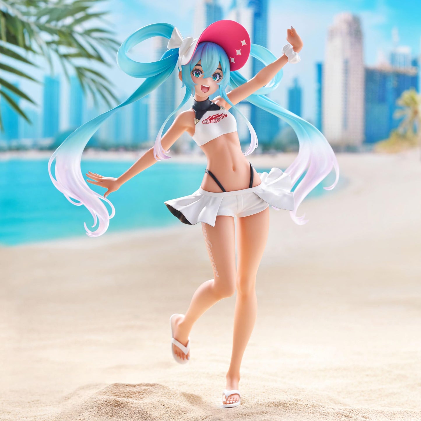 FuRyu Hatsune Miku GT Project Trio-Try-iT Figure - Racing Miku 2024 Summer Holiday ver.
