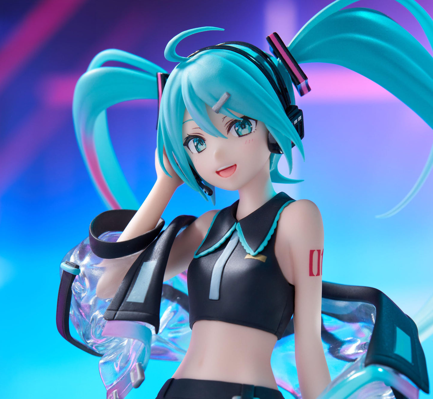 FURYU Hatsune Miku Neon Cyber Noodle Stopper Figure – Official Licensed Collectible