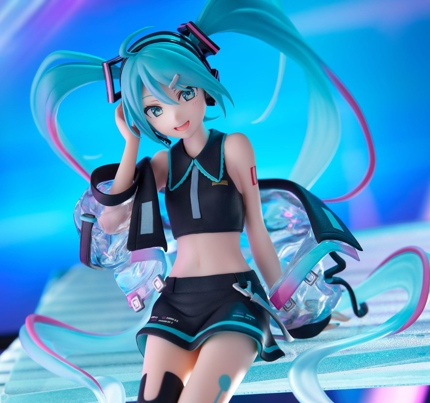 FURYU Hatsune Miku Neon Cyber Noodle Stopper Figure – Official Licensed Collectible
