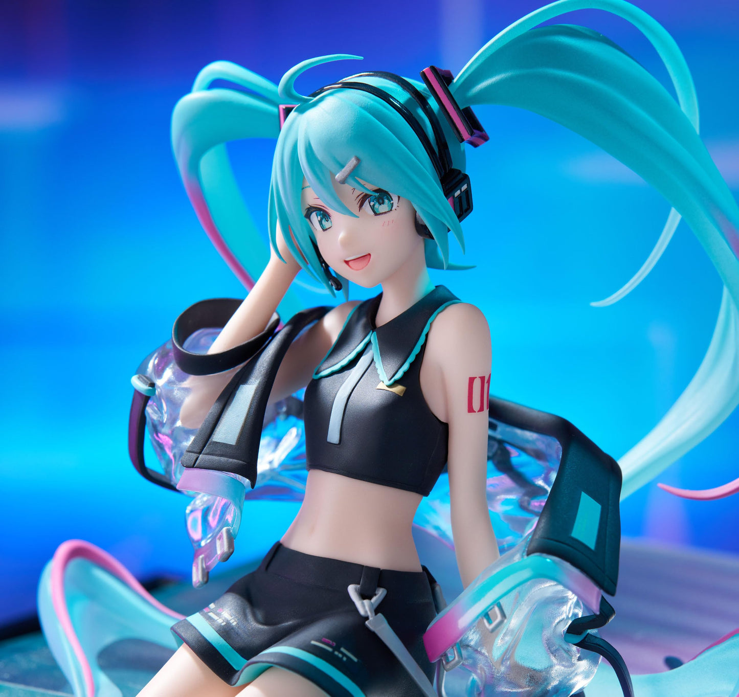 FURYU Hatsune Miku Neon Cyber Noodle Stopper Figure – Official Licensed Collectible