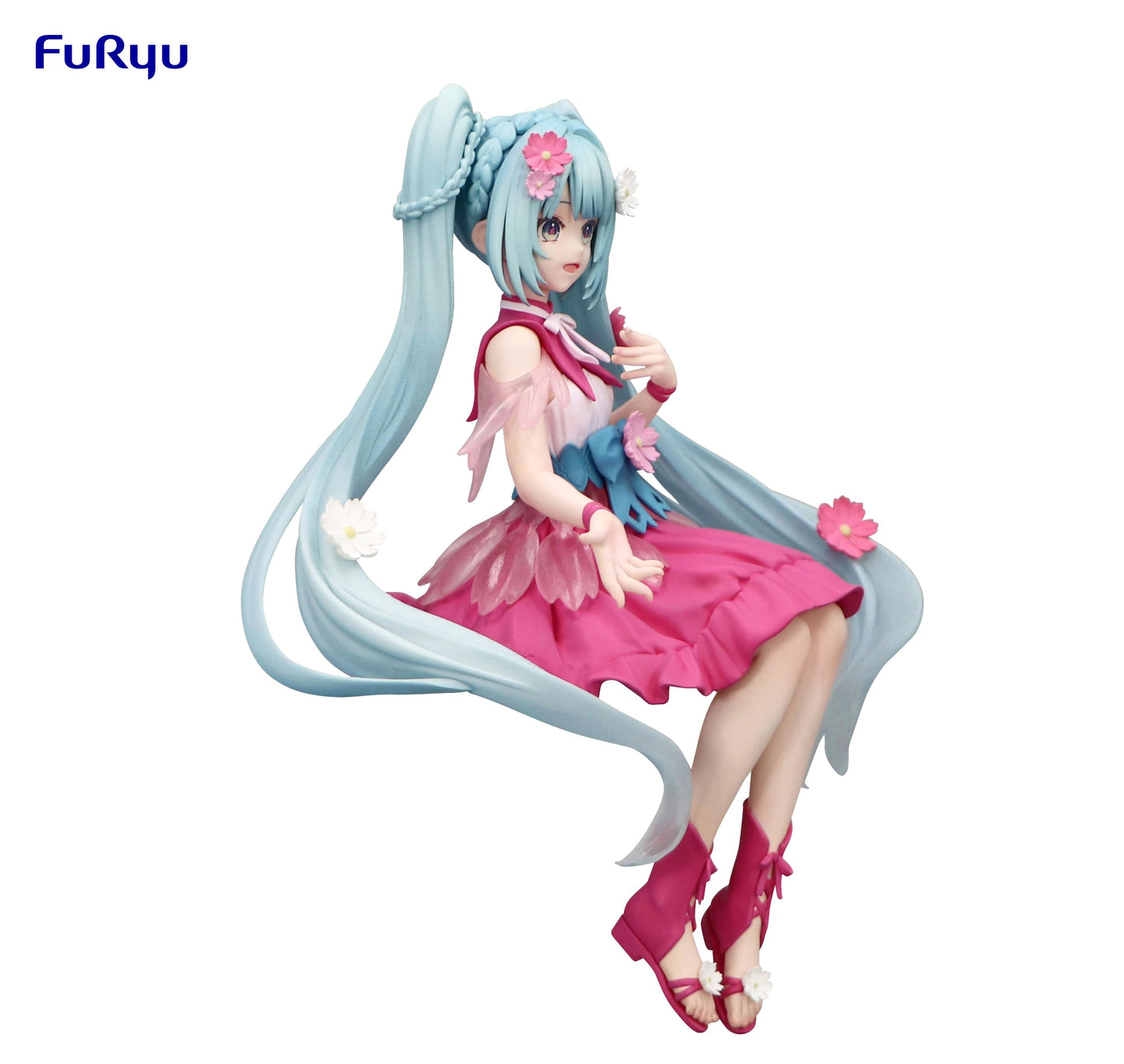 FURYU Hatsune Miku Noodle Stopper Figure – Flower Fairy Cosmos – Official Licensed