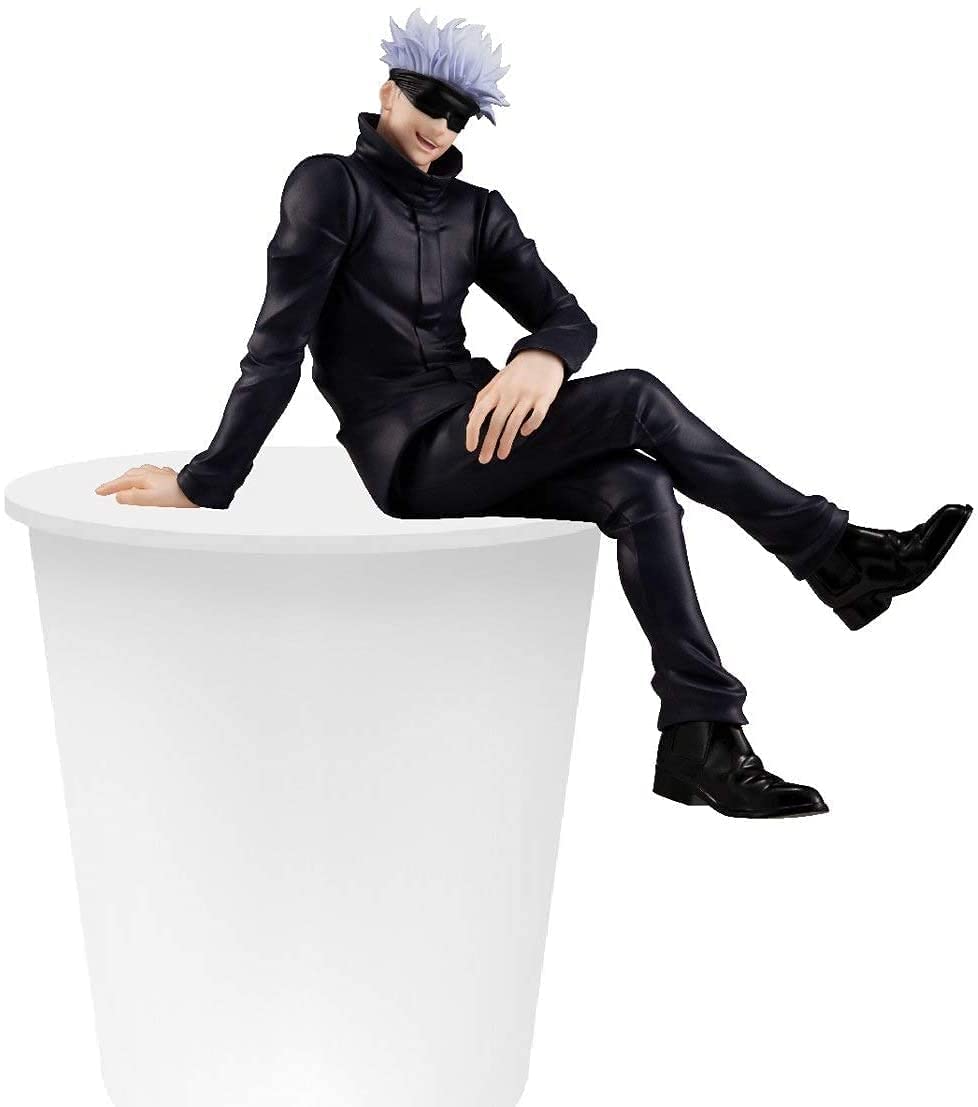 Furyu Jujutsu Kaisen Gojo Satoru Noodle Stop Figure – Multicolor, 5.11 in