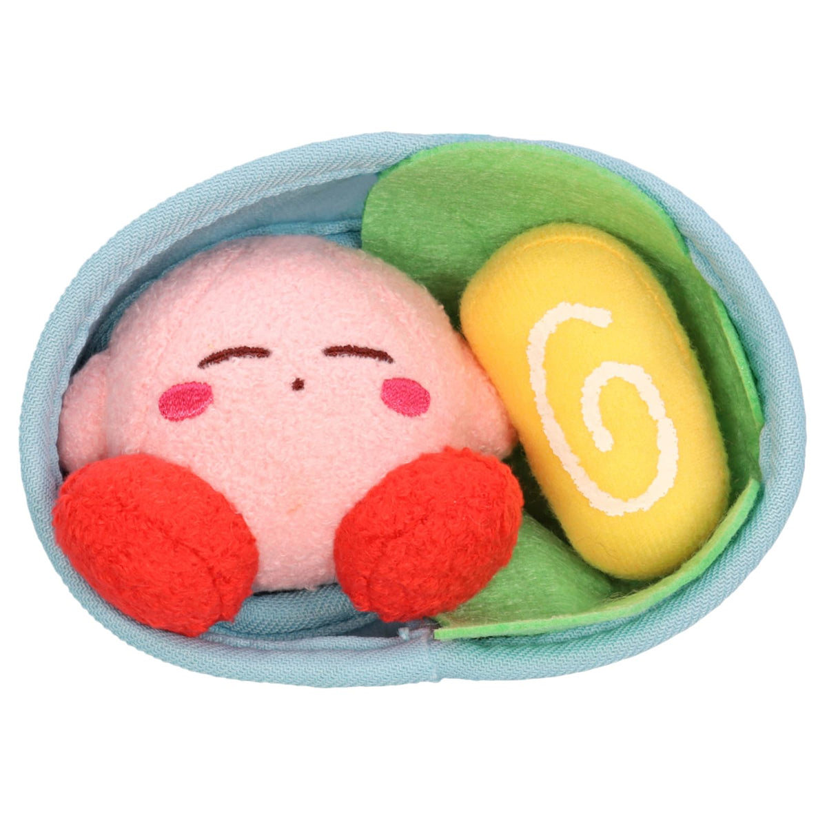 Furyu Kirby Diary Obento Plush Toy - Kirby Blue Ver. 3.94-inch | Cute Collectible Plush for Fans & Gamers