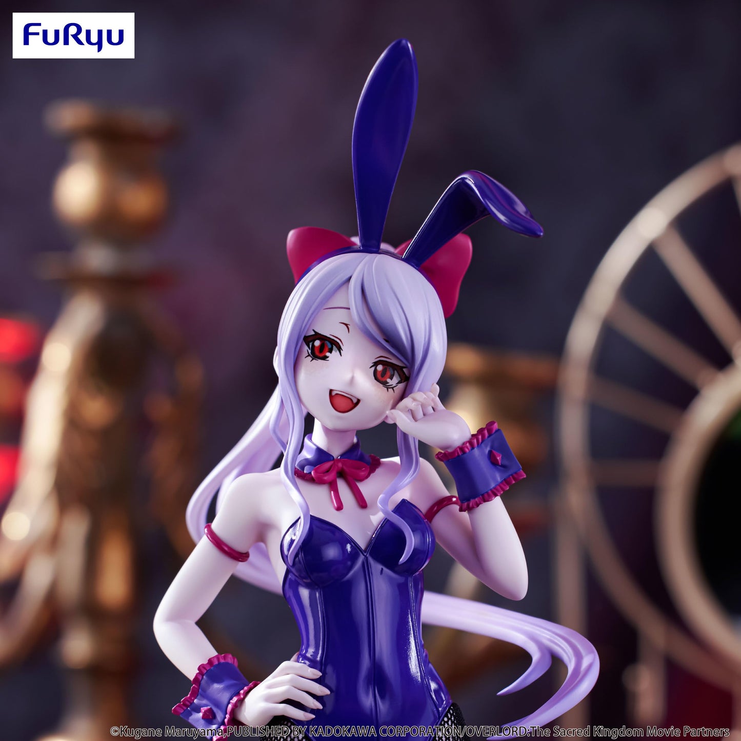 FuRyu Overlord Shalltear Bloodfallen BiCute Bunnies PVC Figure – 10 Inch Tall, Non-Scale