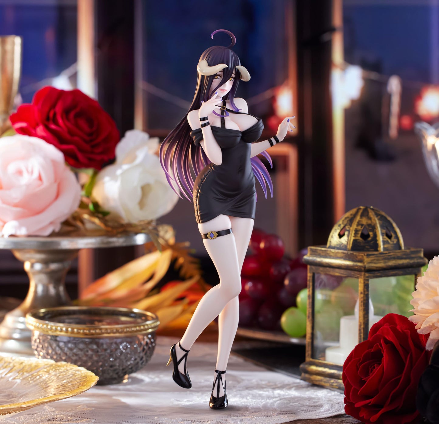 FURYU OVERLORD Trio-Try-iT Figure - Albedo Mini Dress Ver. | Official Licensed Collectible