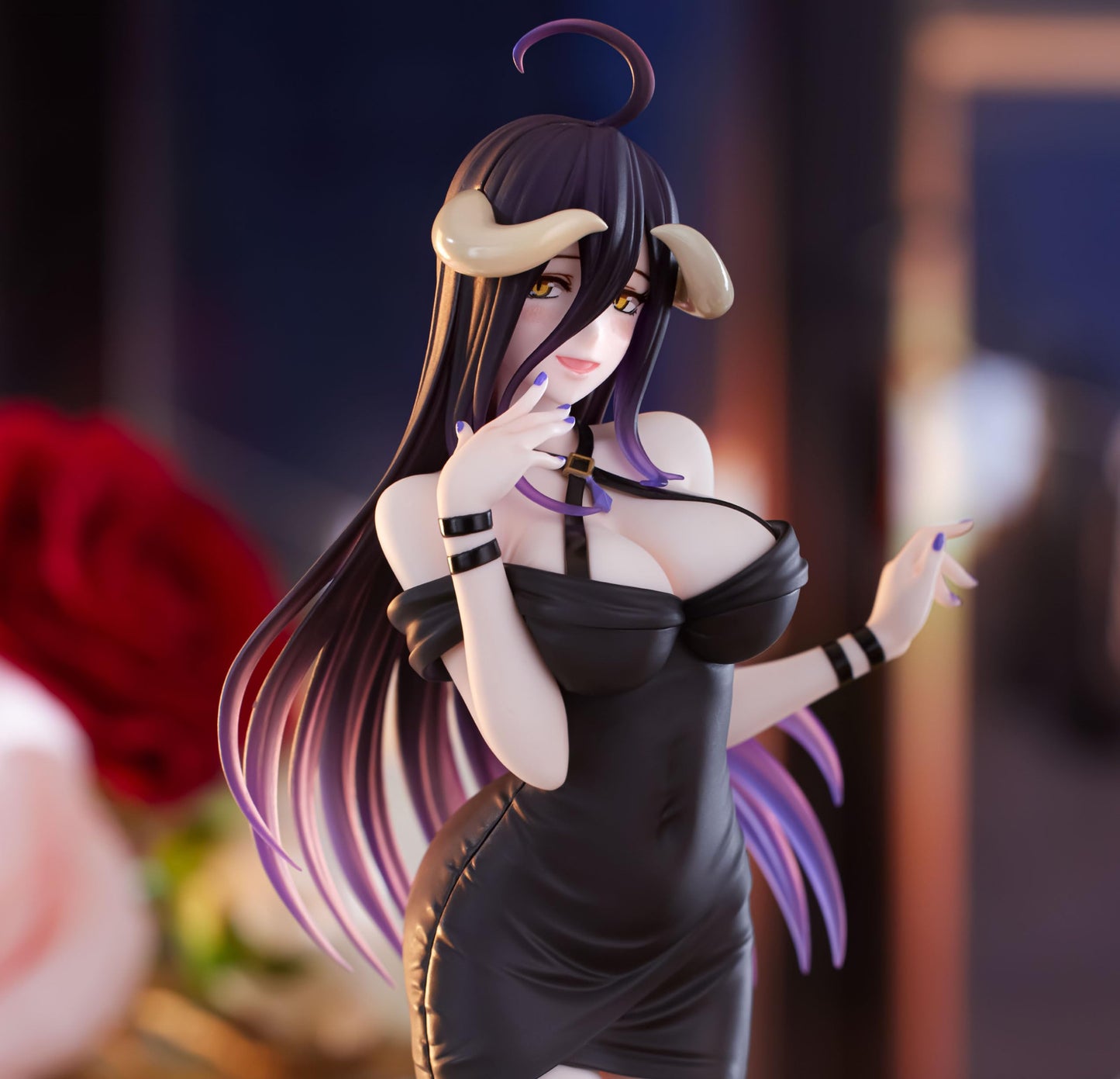 FURYU OVERLORD Trio-Try-iT Figure - Albedo Mini Dress Ver. | Official Licensed Collectible