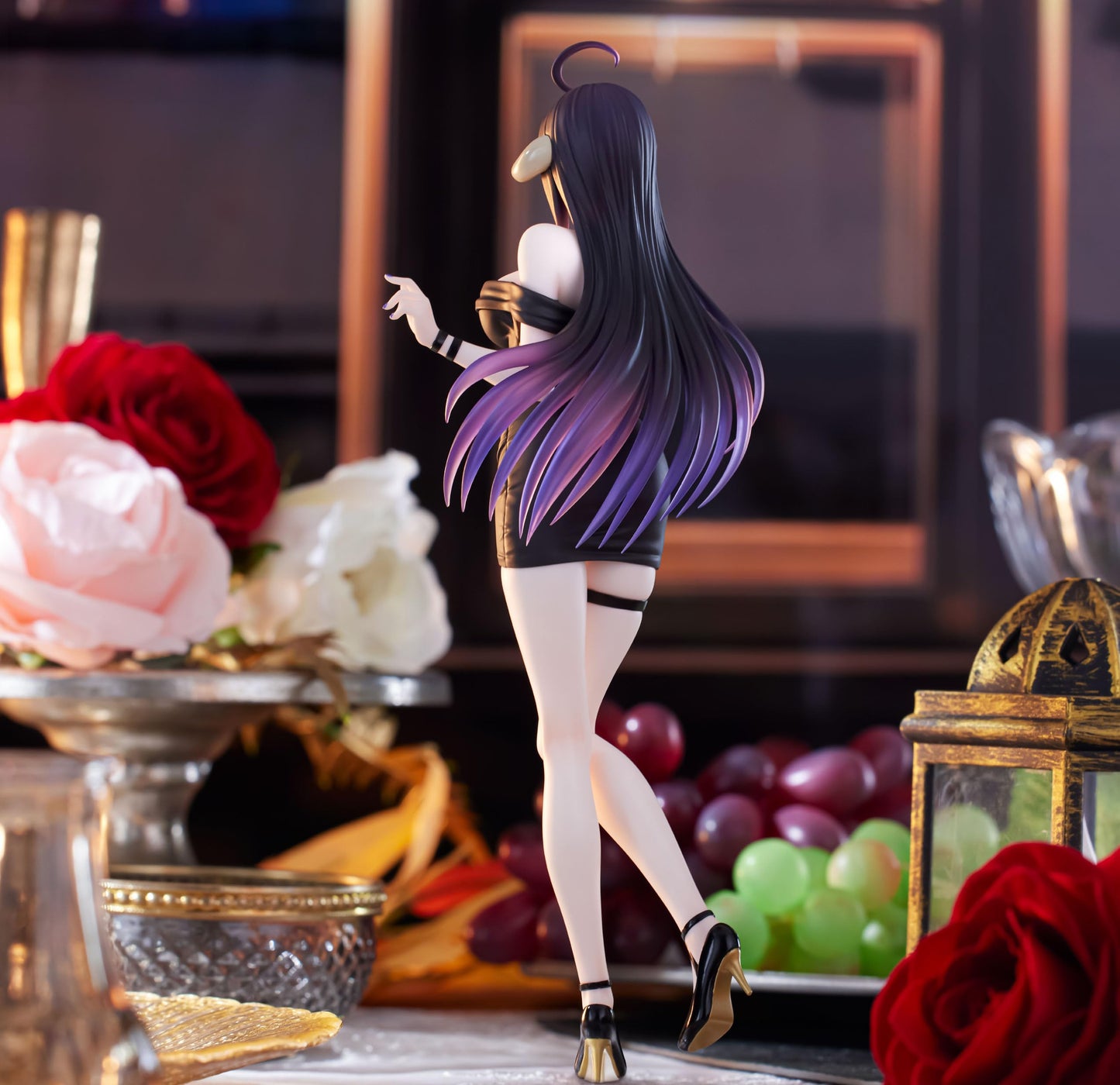 FURYU OVERLORD Trio-Try-iT Figure - Albedo Mini Dress Ver. | Official Licensed Collectible