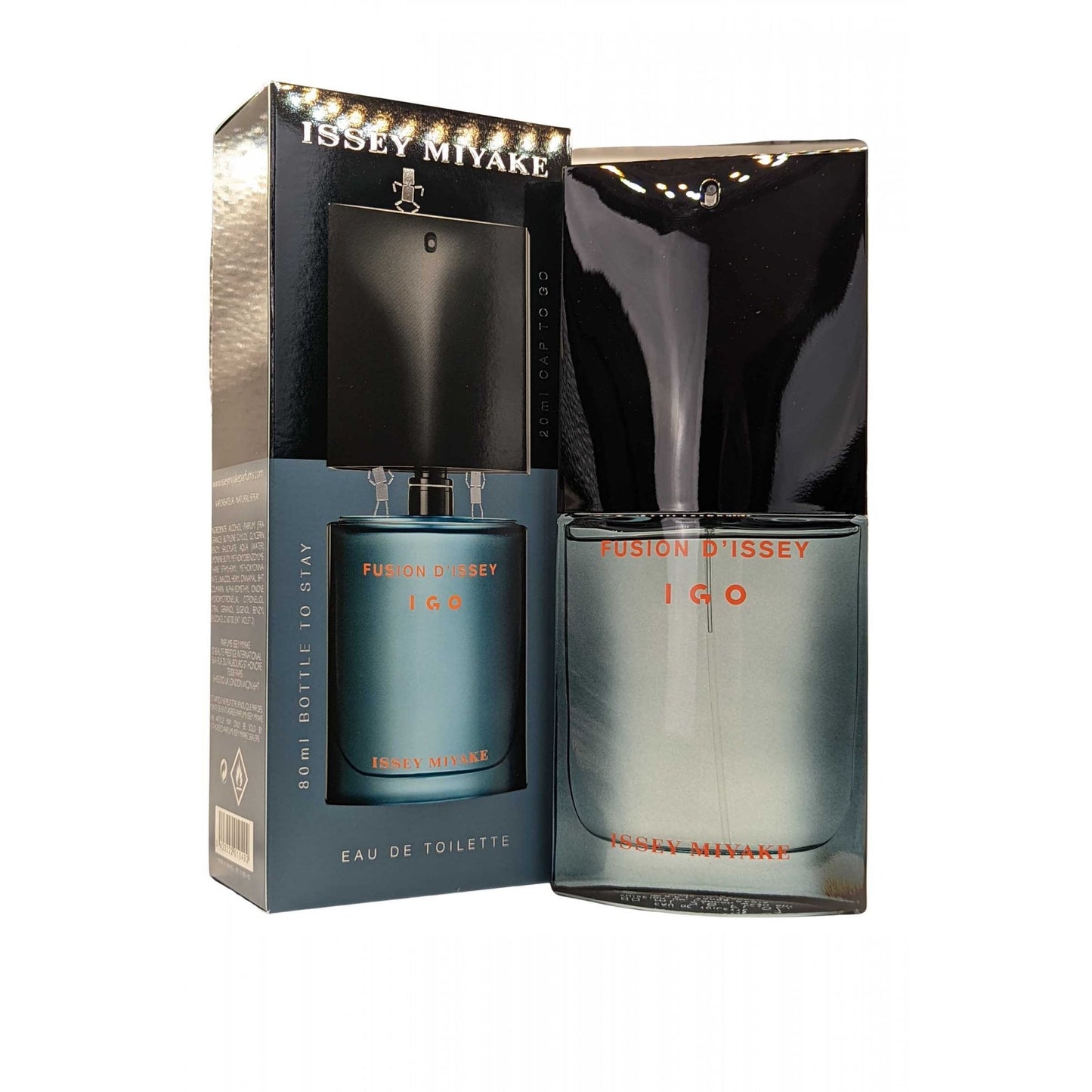 Issey Miyake Fusion d'Issey IGO Eau de Toilette 80ml Spray + 20ml Cap To Go Men's Fragrance