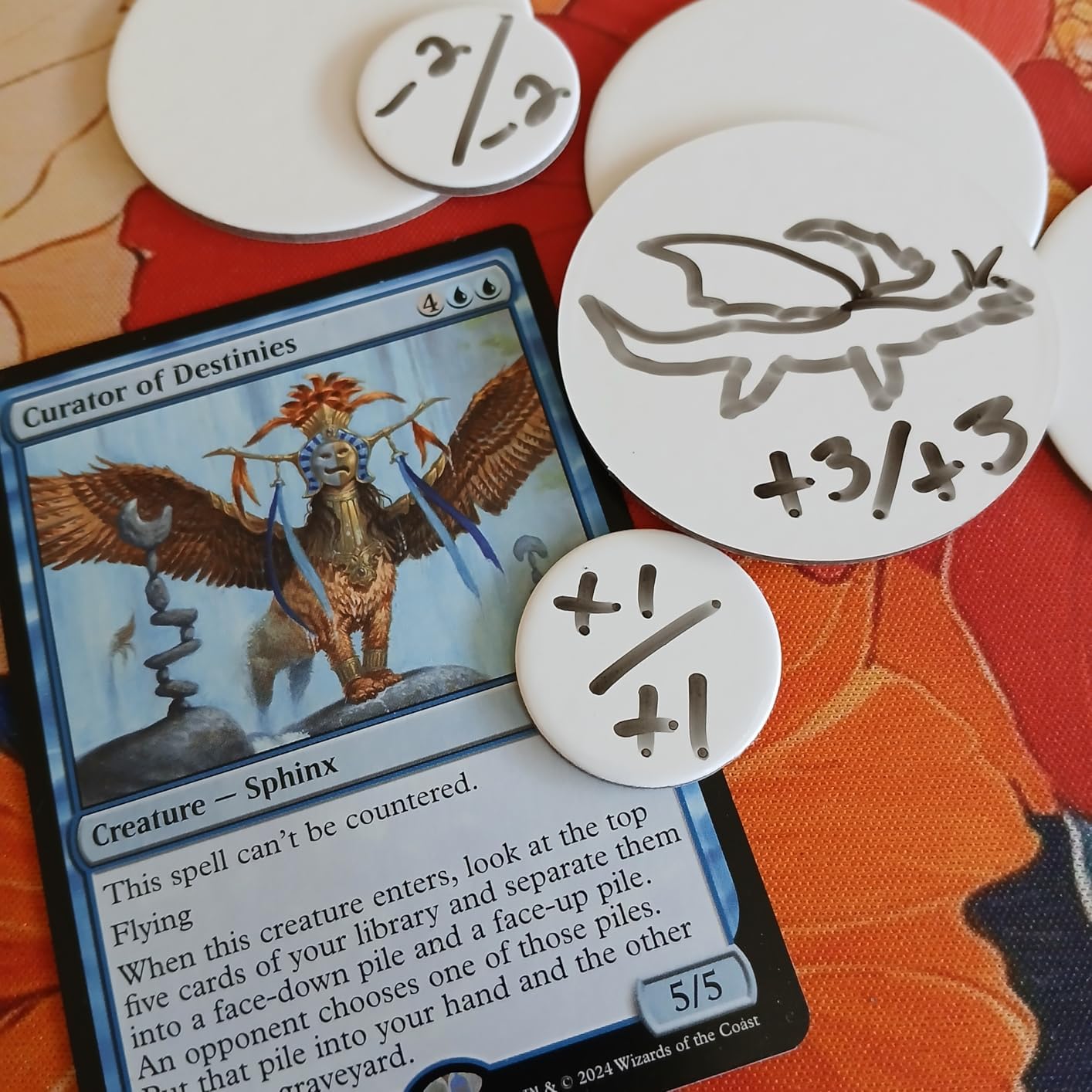 Futhark 100 Dry Erase Tokens for DND – Reusable 1-Inch & 2-Inch Circle Markers (100 PCS)