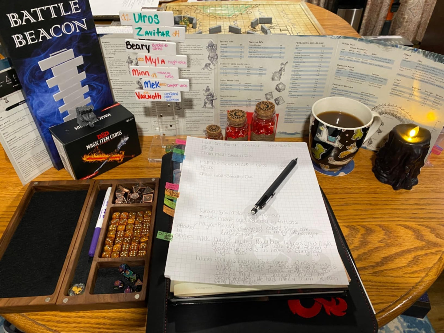 Futhark DND Initiative Tracker for RPG — Track Up to 12 Fighters | The Battle Beacon