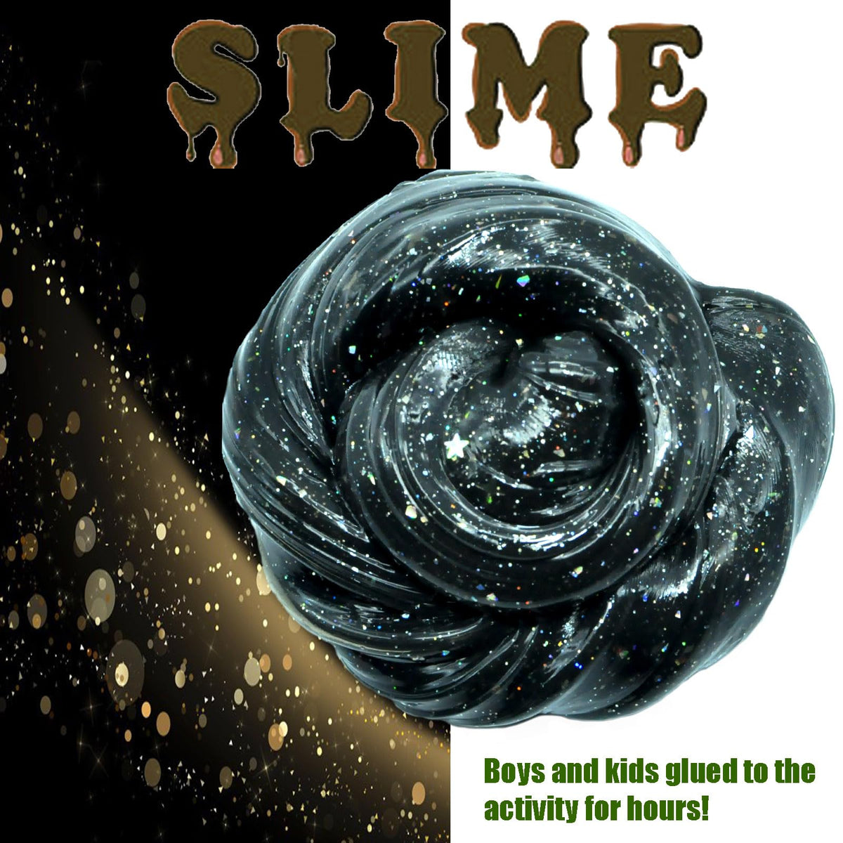 fvnwrtuxi 24 Pack Galaxy Star Slime – Non-Sticky Stress Relief Slime Toys for Kids