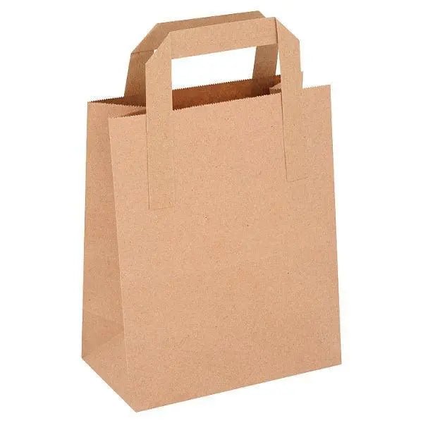 FyNite Medium Block Bottom Take-Away Food Bags-100pcs