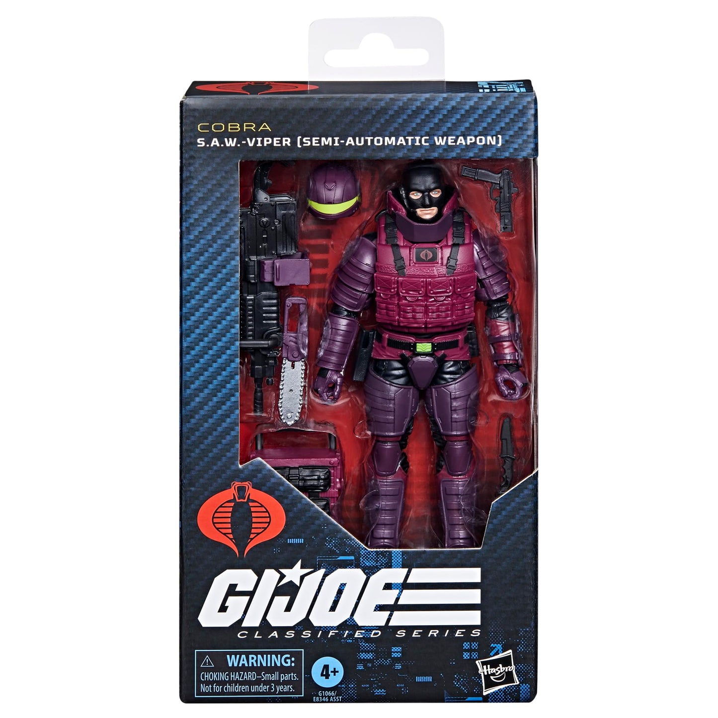 G.I. Joe Classified Series #147 S.A.W.-Viper – 6-Inch Action Figure with 9 Accessories
