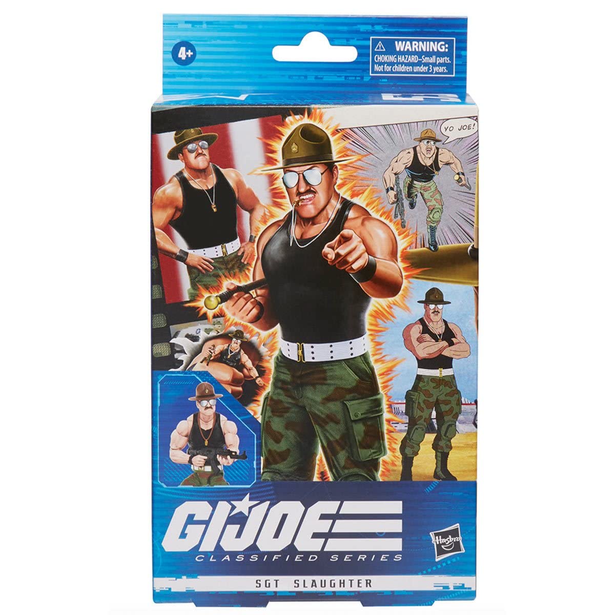 G.I. Joe Classified Series 6-Inch Sgt Slaughter Action Figure – Deluxe Poseable (HSF4555)