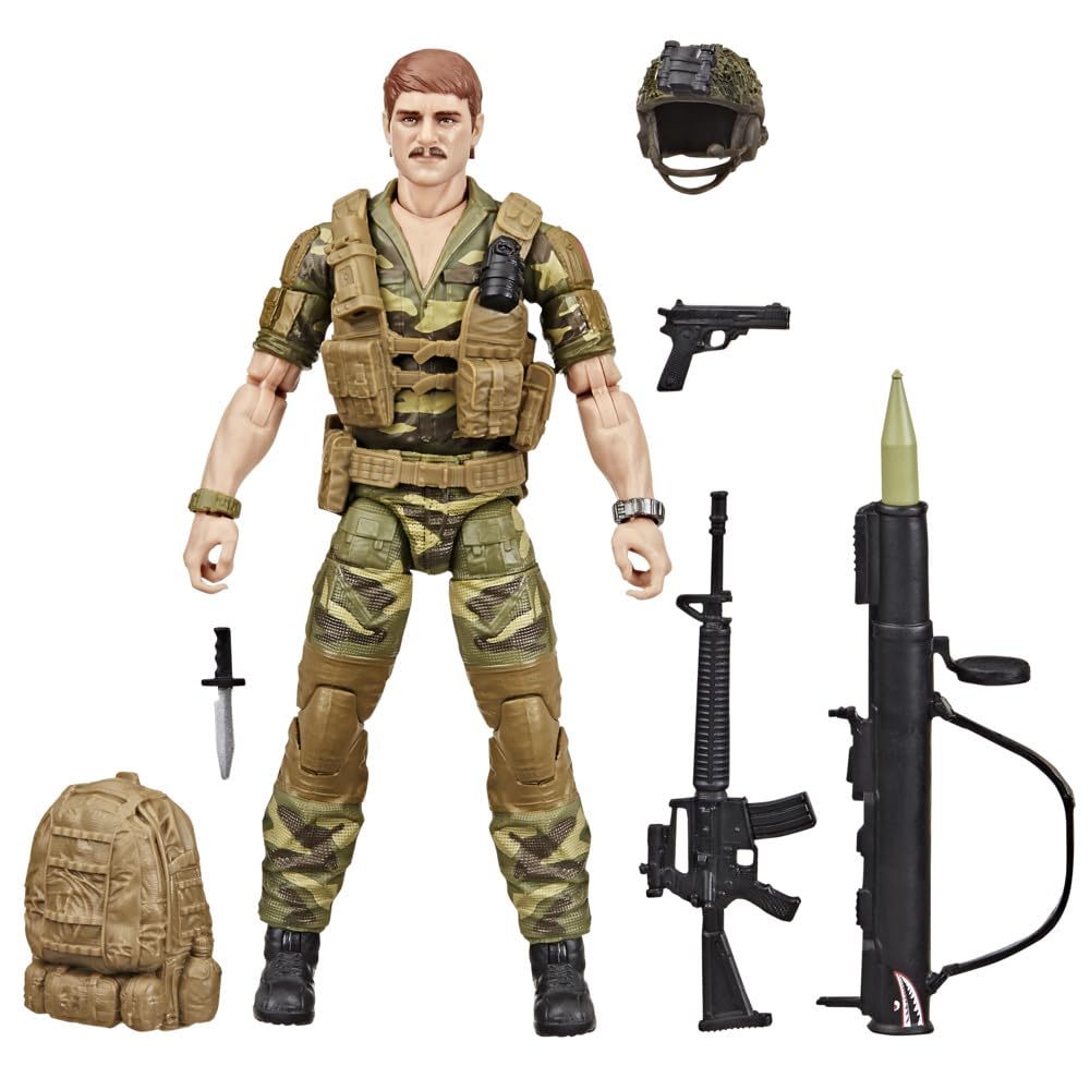 G.I. Joe Classified Series #156 Footloose — 6-Inch Figure with 8 Accessories