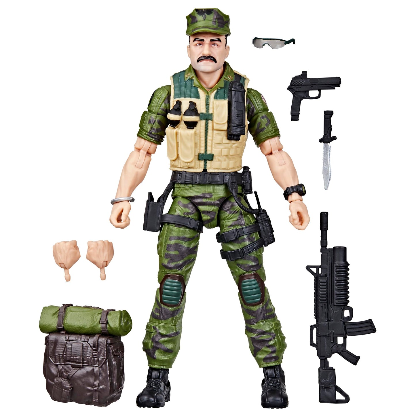 G.I. Joe Classified Series Leatherneck – 6-Inch Collectible Figure with 8 Accessories