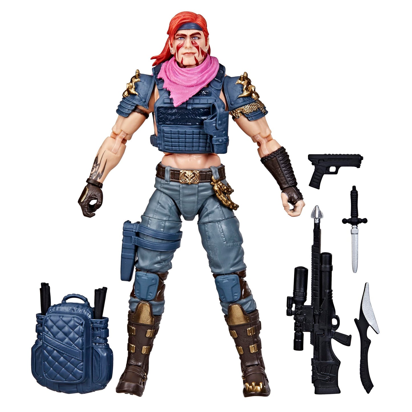 G.I. Joe Classified Series #146 Zandar – 6-Inch Collectible Figure with 5 Accessories