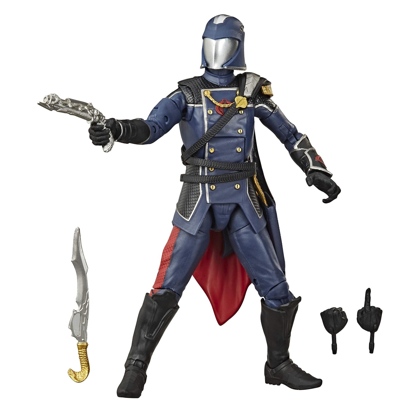 G.I. Joe Classified Series Cobra Commander Action Figure – 6-Inch Collectible with Custom Art
