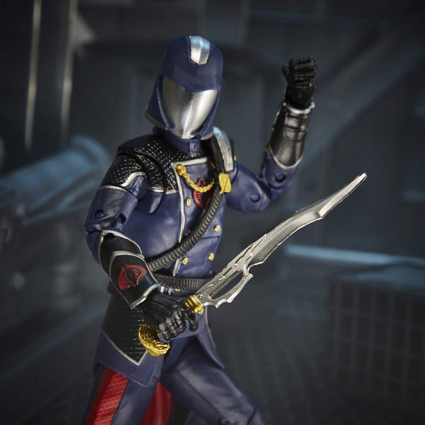 G.I. Joe Classified Series Cobra Commander Action Figure – 6-Inch Collectible with Custom Art