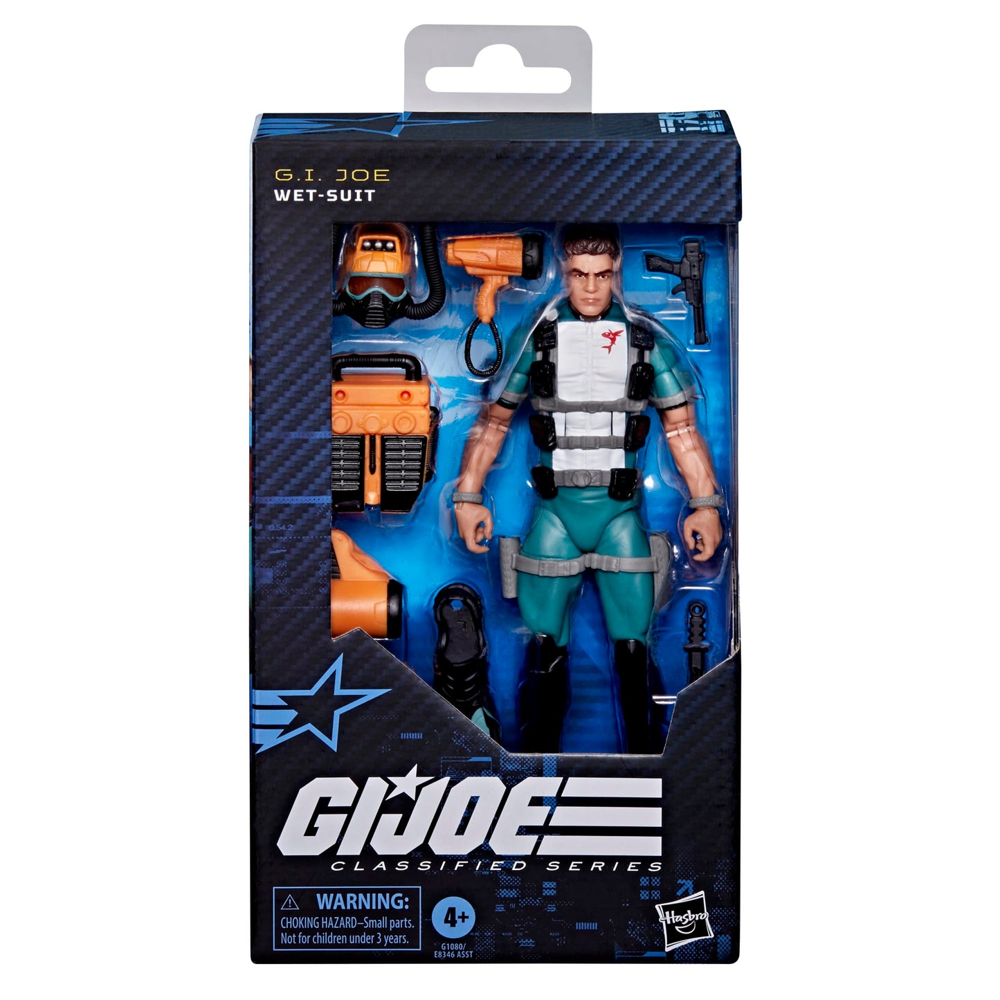 G.I. Joe Classified Series #179 Wet-Suit – 6-Inch Action Figure with 8 Accessories | Collectible
