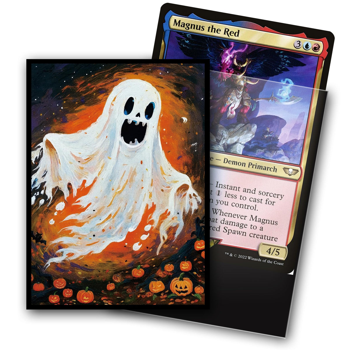 MTG Card Sleeves – Ultra Clear Front & Matte Back, 100 Count | Standard Size by g00d4u