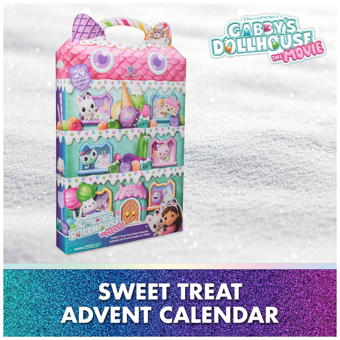 Gabby's Dollhouse: The Film Advent Calendar 2025 – 24 Surprises, Exclusive Gabby Figure & Cat Friends