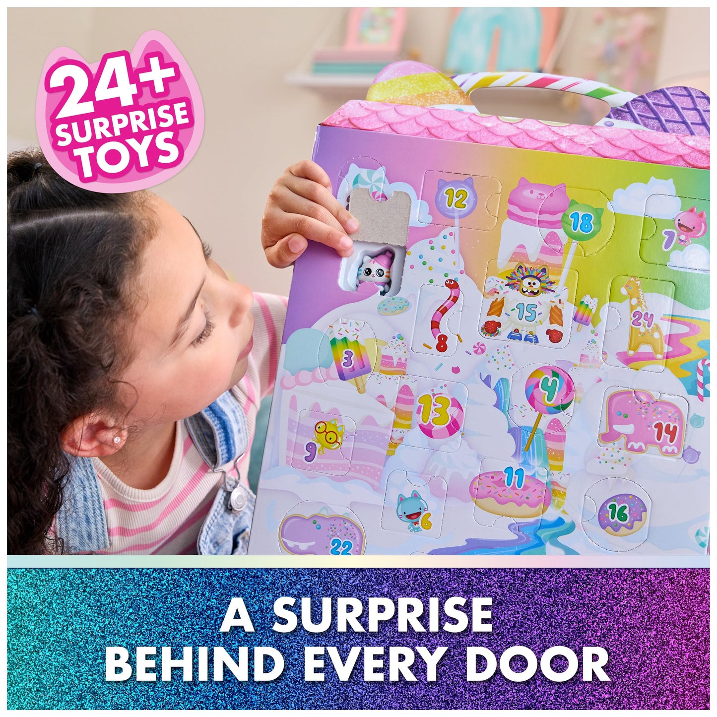 Gabby's Dollhouse: The Film Advent Calendar 2025 – 24 Surprises, Exclusive Gabby Figure & Cat Friends