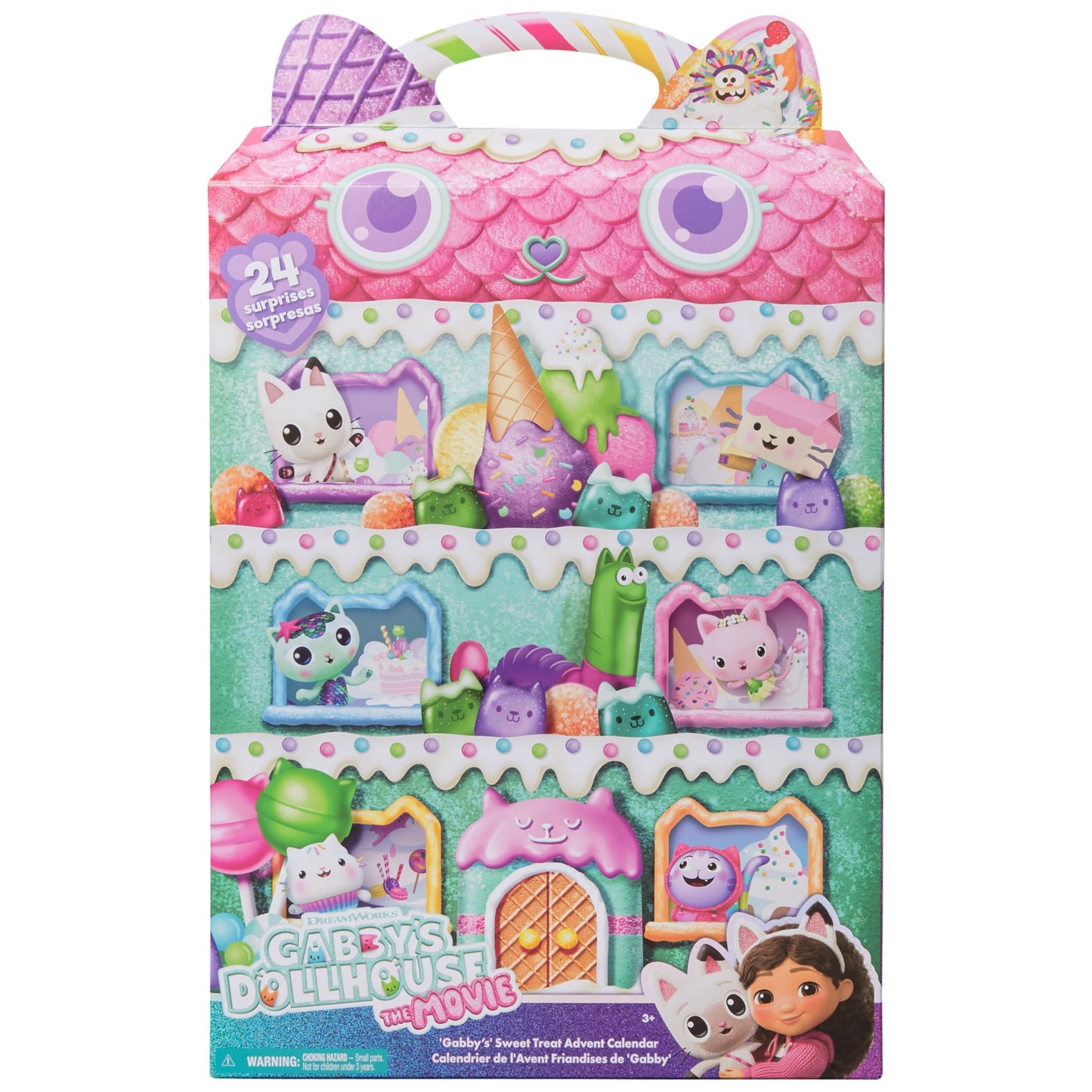 Gabby's Dollhouse: The Film Advent Calendar 2025 – 24 Surprises, Exclusive Gabby Figure & Cat Friends