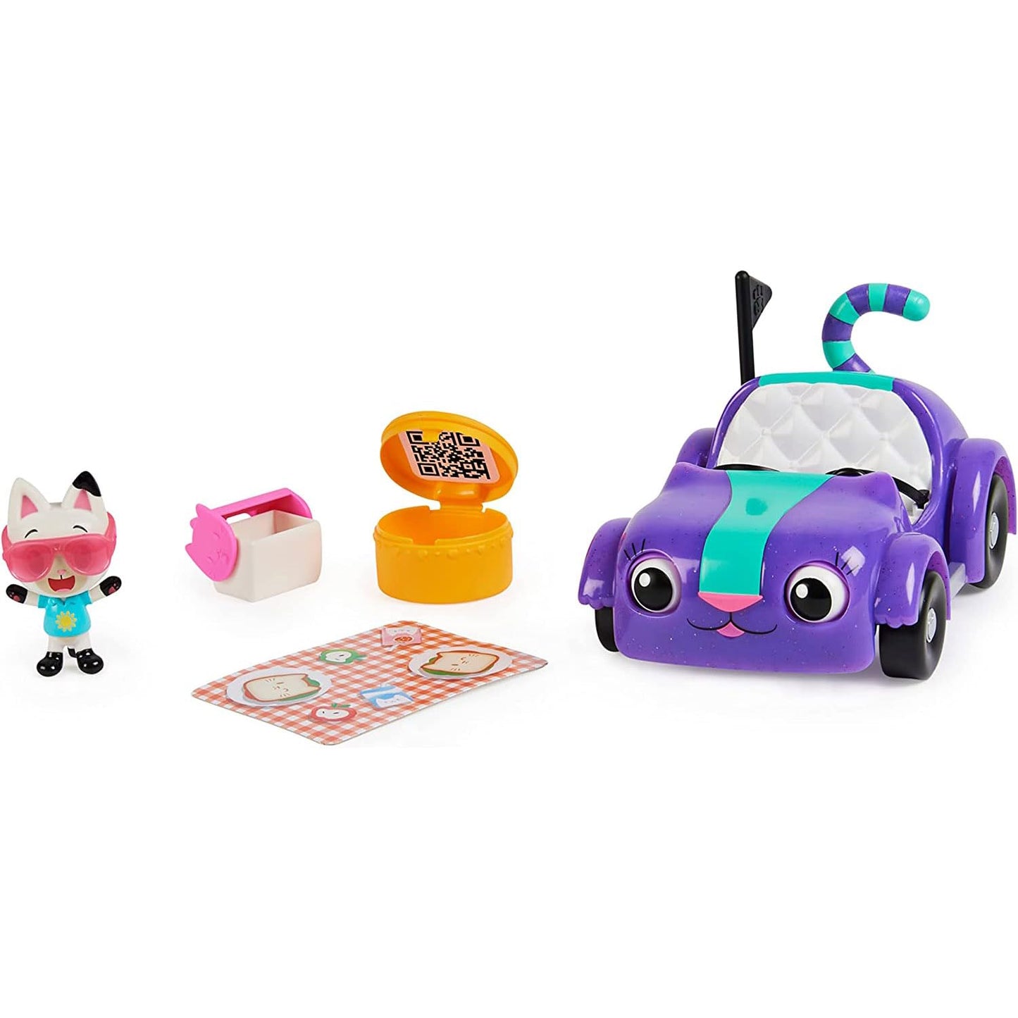 Carlita's Car with Pandi Panda | Gabby's Dollhouse Toy Set for Ages 3+