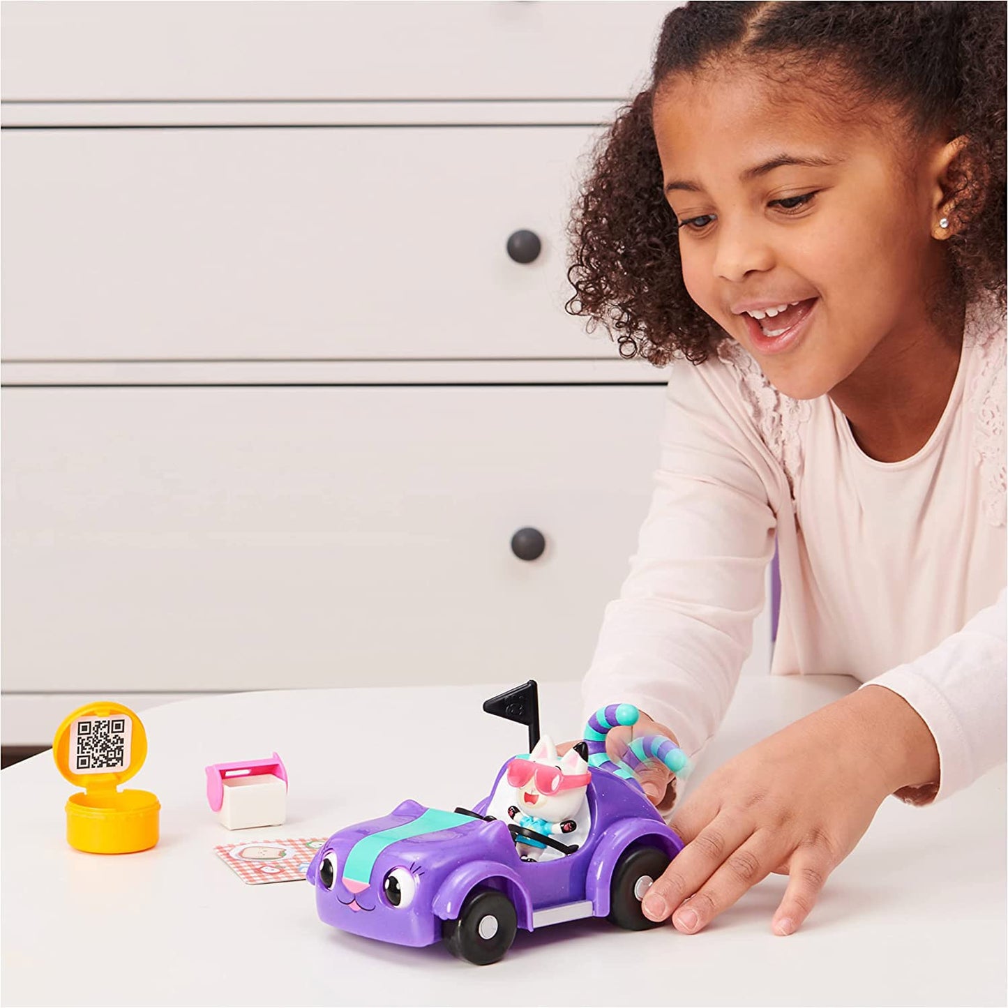 Carlita's Car with Pandi Panda | Gabby's Dollhouse Toy Set for Ages 3+