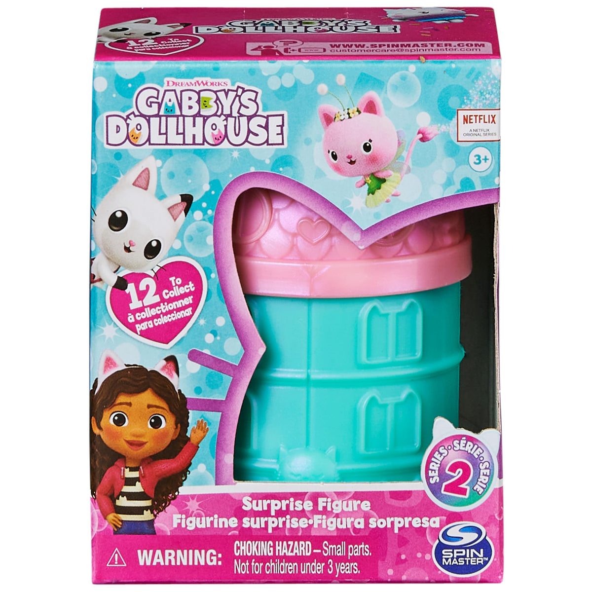 Gabby’s Dollhouse Surprise Figure & Base Accessory – Collectible Toys for Kids 3+