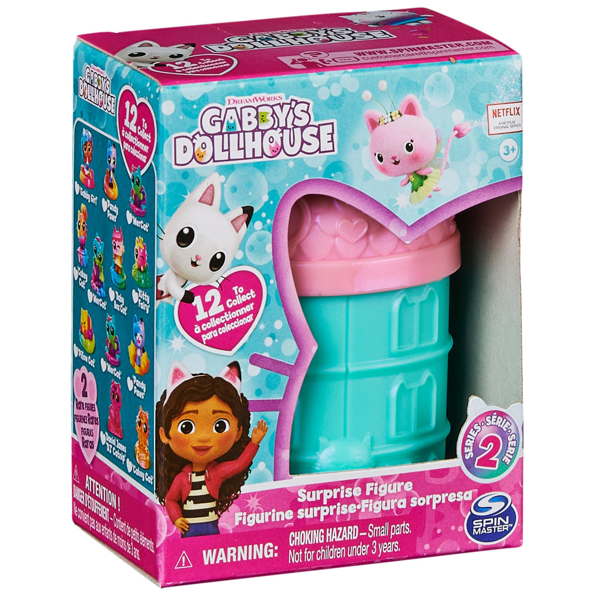 Gabby’s Dollhouse Surprise Figure & Base Accessory – Collectible Toys for Kids 3+