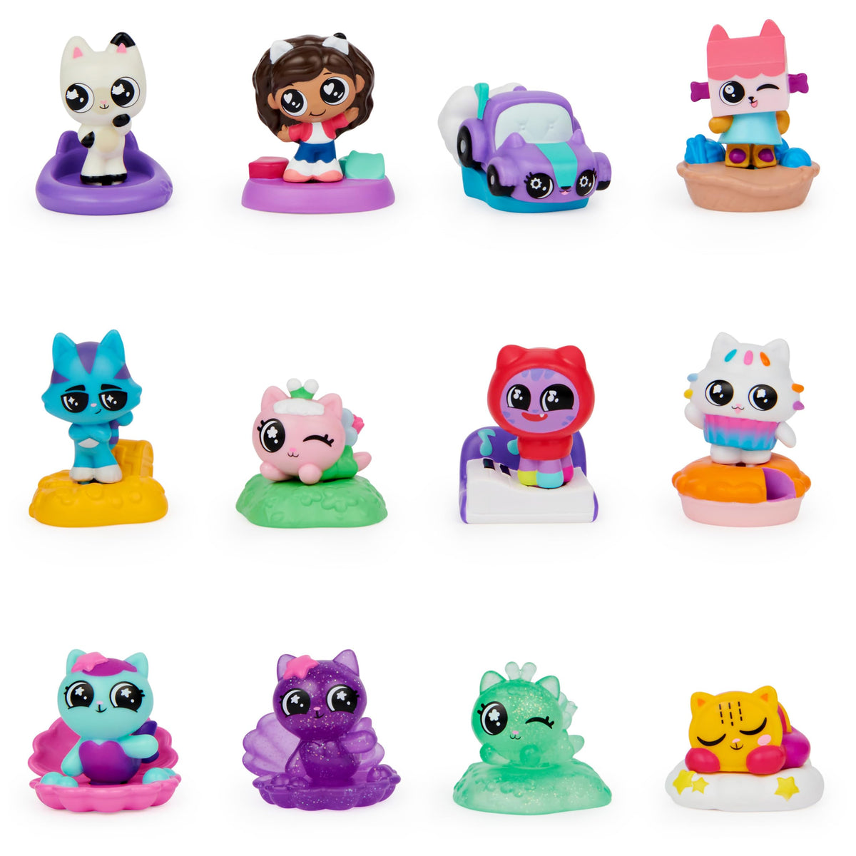 Gabby’s Dollhouse Surprise Figure & Base Accessory – Collectible Toys for Kids 3+