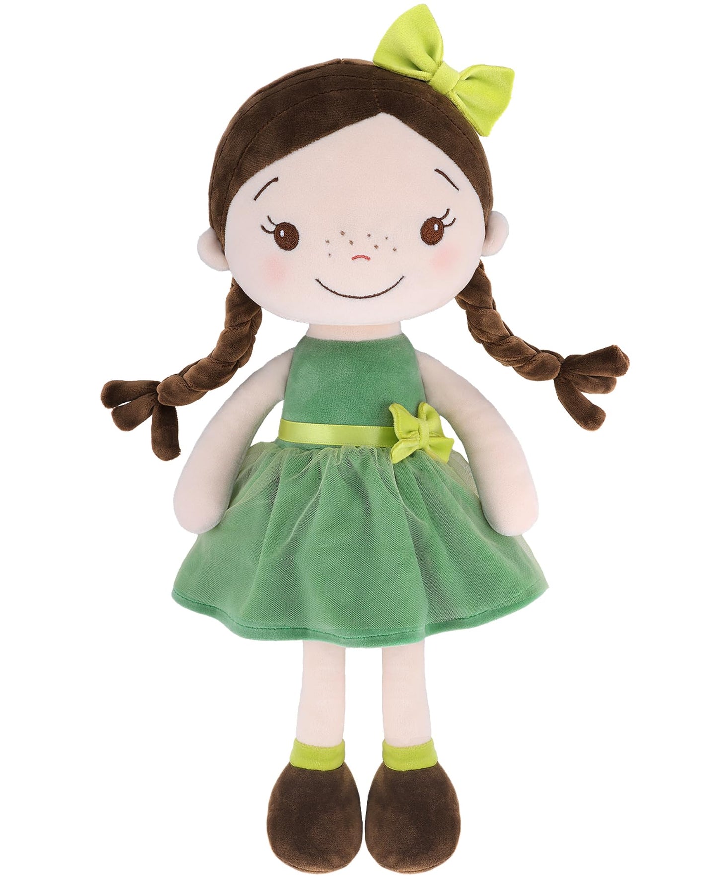 GAGAKU Soft Baby Doll 16-Inch Forest Girl - My First Doll for 1+ Year Girls