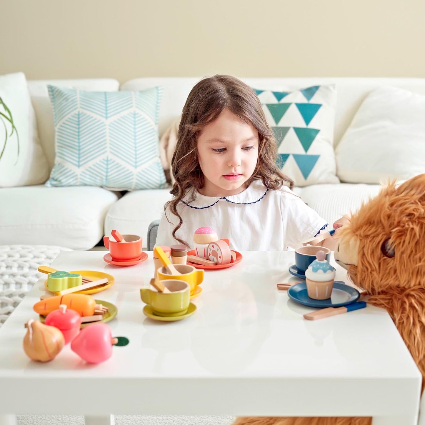GAGAKU Wooden Play Food Sets for Kids – Montessori Kitchen Toys