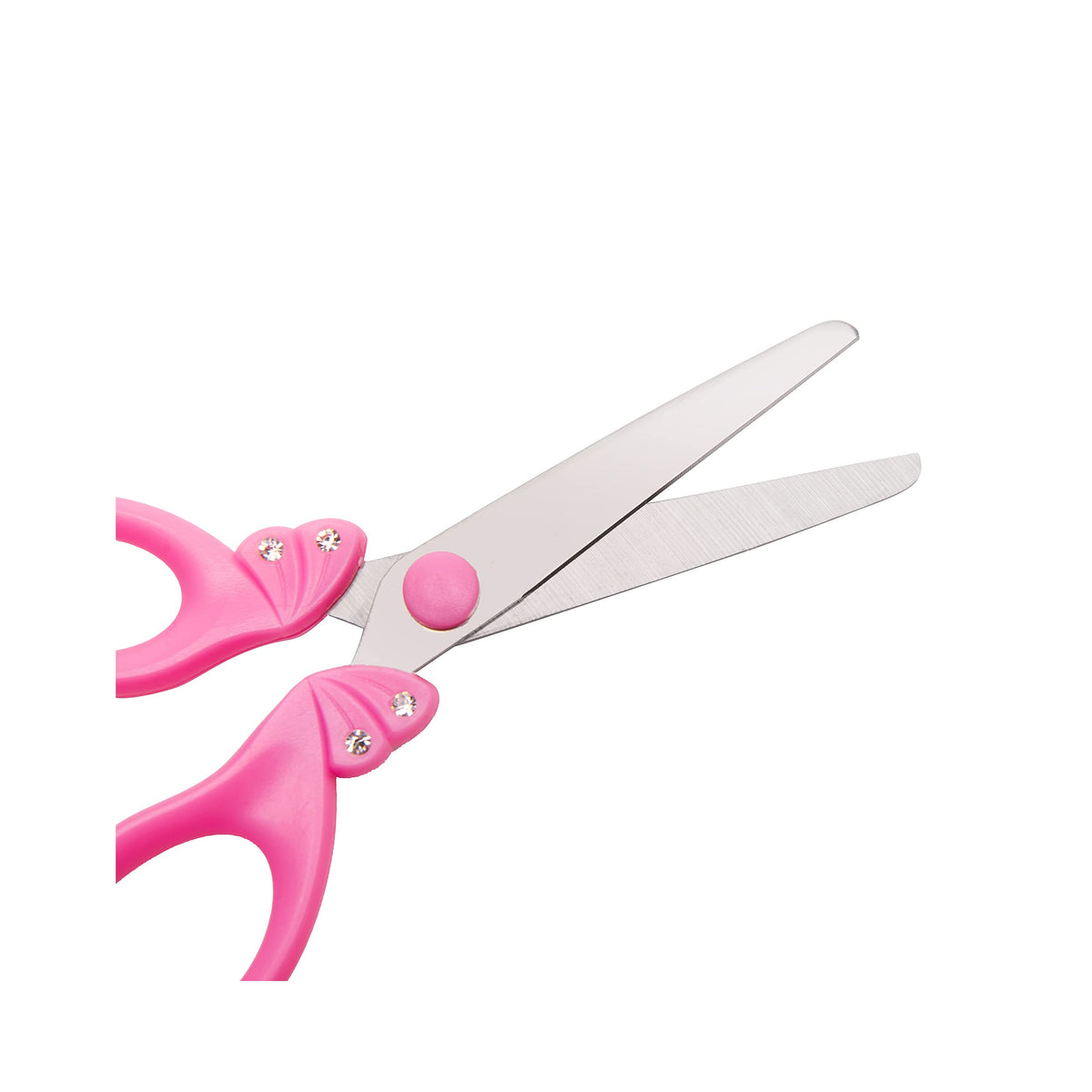 GAIFONGRE Pink Safety Blunt Tip Scissors for Girls, Ages 5-10