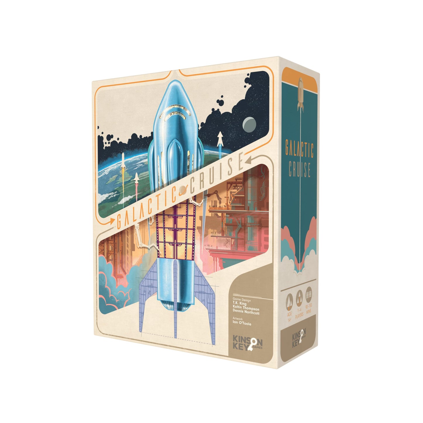 Galactic Cruise Base Game – Kinson Key Games | 1–4 Players | 90–150 Minutes