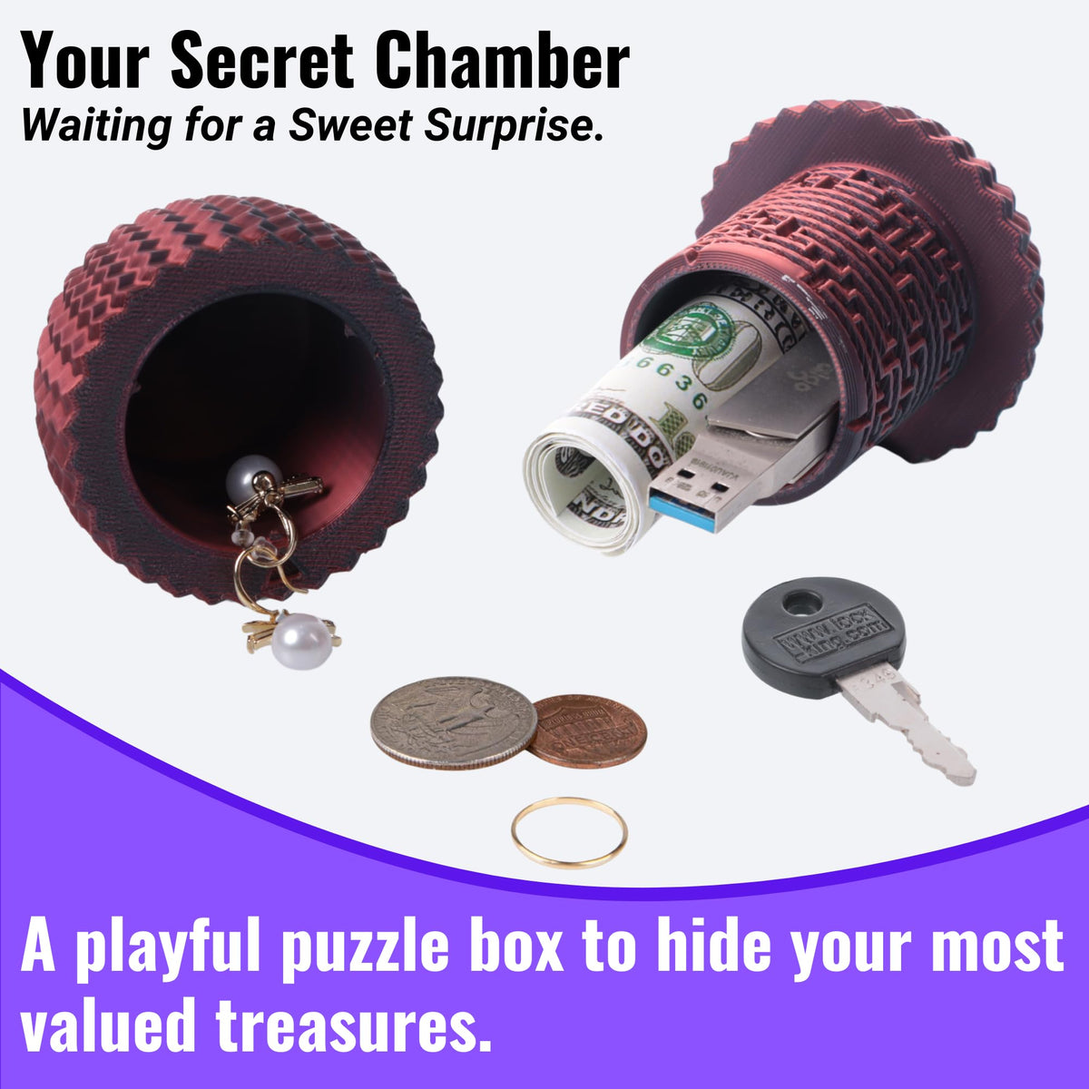 Galapopo Mystery Egg Puzzle Box – Money Gift Puzzle for Birthdays, Weddings & Holidays